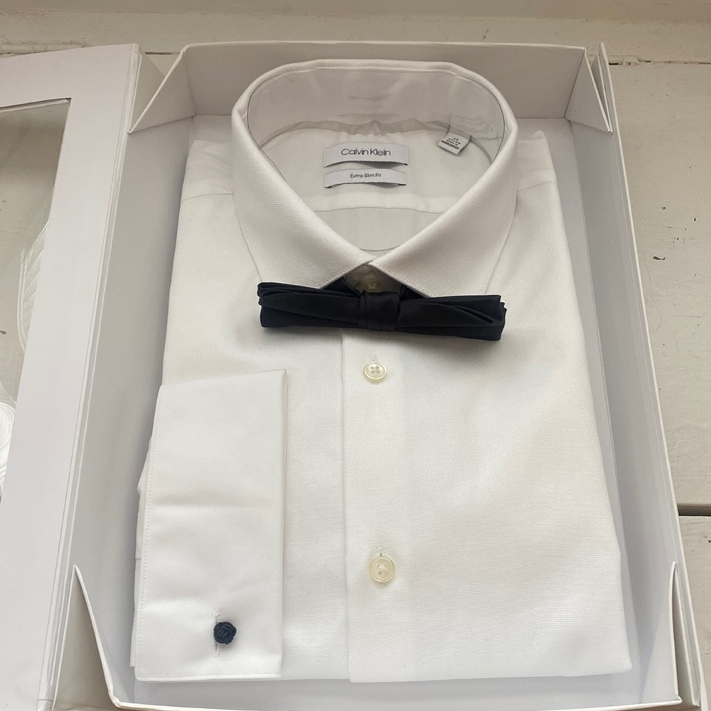 Calvin Klein dress shirt boxed up